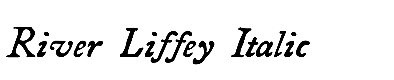 River Liffey Italic